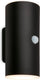 Briloner lima - buitenverlichting met bewegingssensor - tuinlamp - oplaadbare batterij - buitenlamp met usb - spatwater bescherming - 15,5 x 7 x 8,5 cm - zwart