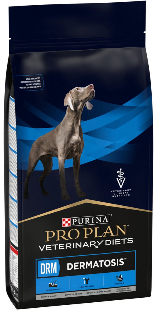 Pro plan veterinary diets canine drm dermatosis - hondenvoer - 3 kg