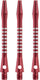 Faver dart shafts - aluminium - 3 stuks - rood - 5.5 cm
