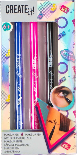 Create it! poptastic make-up pennen 3-pack