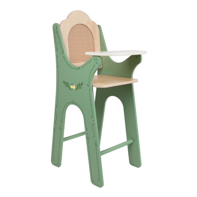 Cargue la imagen en el visor de la galería, Classic world vintage wooden doll feeding chair
