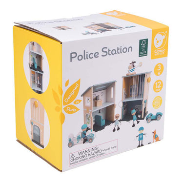 Classic world houten politiebureau