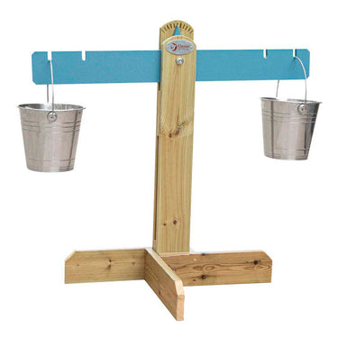 Classic world houten zandbak weegschaal