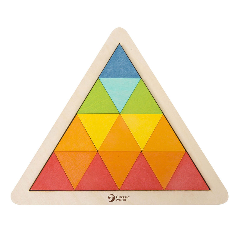 Load image into Gallery viewer, Classic world houten mozaïekpuzzel, 67st.
