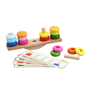Classic world houten balans stapelspel, 26dlg.