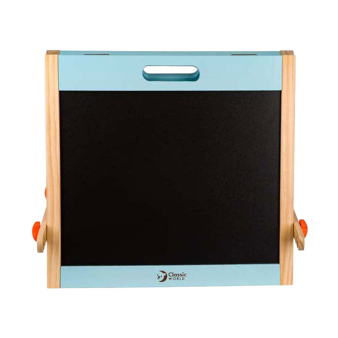 Load image into Gallery viewer, Classic world houten magneet- en krijtbord
