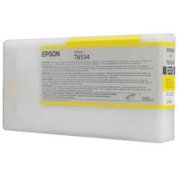 Inktcartridge epson t6534 geel