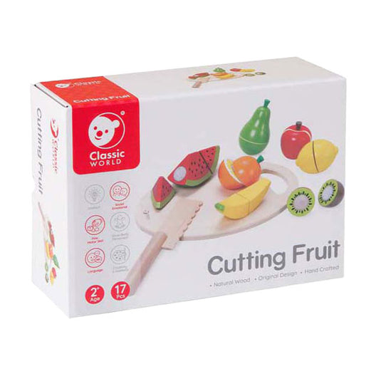 Classic world wooden toys wooden cutting fruit