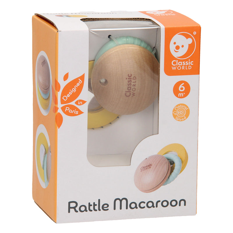 Chargez l'image dans la visionneuse de la galerie, Lobbes speelgoed bv classic world rammelaar macaron
