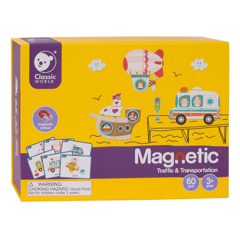Afbeelding laden in galerijviewer, Classic world puzzeldoos magneet - verkeer
