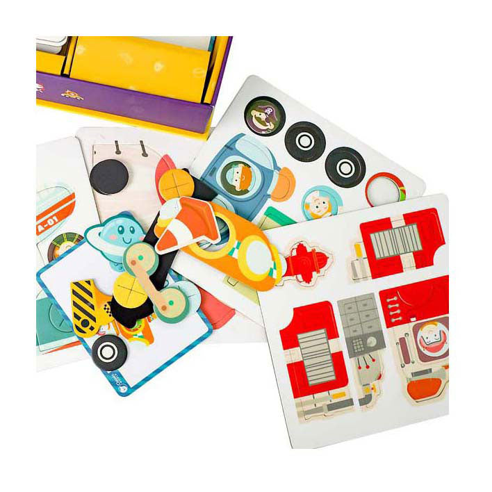Afbeelding laden in galerijviewer, Classic world puzzeldoos magneet - verkeer
