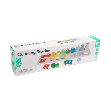 Classic world houten stapelteller, 66dlg.