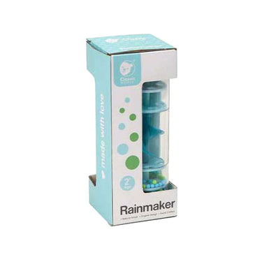 Classic world regenmaker speelgoed blauw - educatief muziekinstrument.