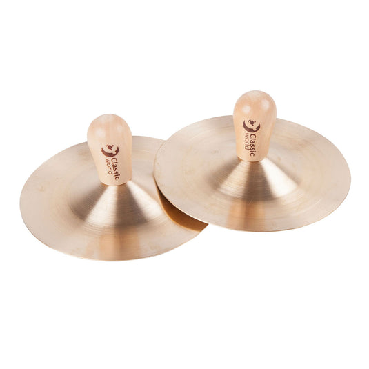 Classic world cymbals metaal, 9cm