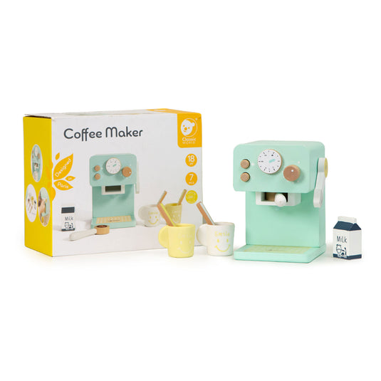 Classic world houten koffiezetapparaat voor kinderen – kleine barista | klassieke wereld - uni