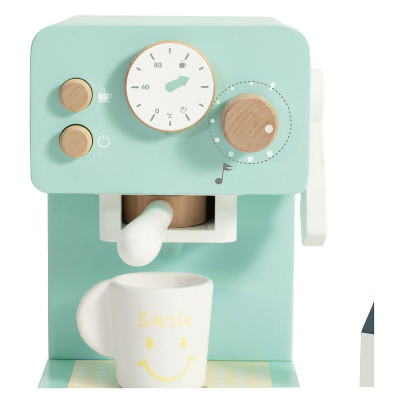 Afbeelding laden in galerijviewer, Classic world houten koffiezetapparaat voor kinderen – kleine barista | klassieke wereld - uni
