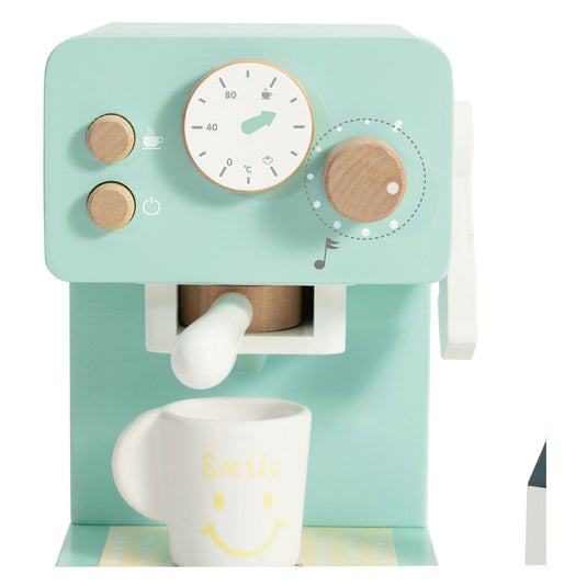 Classic world houten koffiezetapparaat voor kinderen – kleine barista | klassieke wereld - uni
