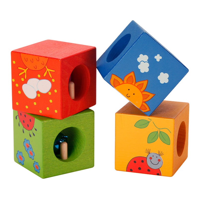 Load image into Gallery viewer, Classic world houten ontdekkingsblokken, 4st.
