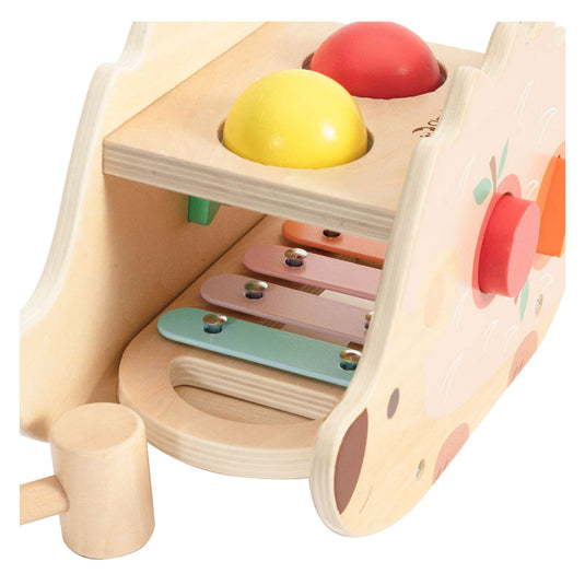 Classic world houten hamerbank egel, 9dlg.