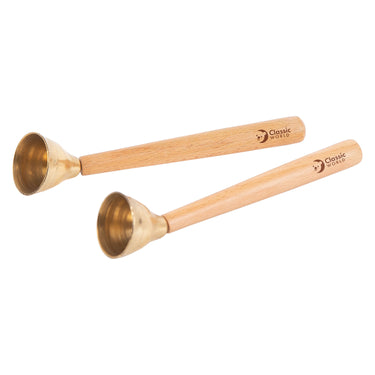 Classic world houten handbel, 2st.