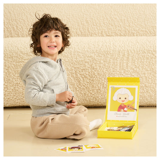 Classic world magneetkoffer gezichten