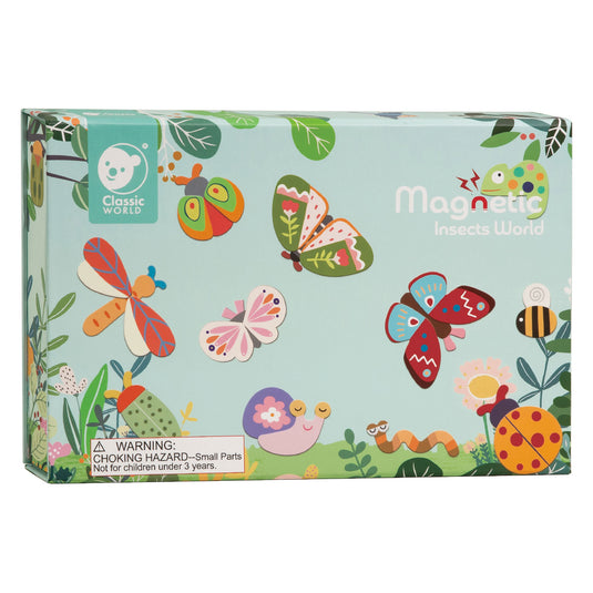 Classic world magneetkoffer insectenwereld