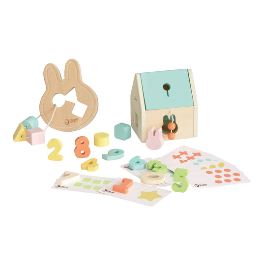 Lobbes speelgoed bv classic world baby hello speelgoed box 12-18 maanden
