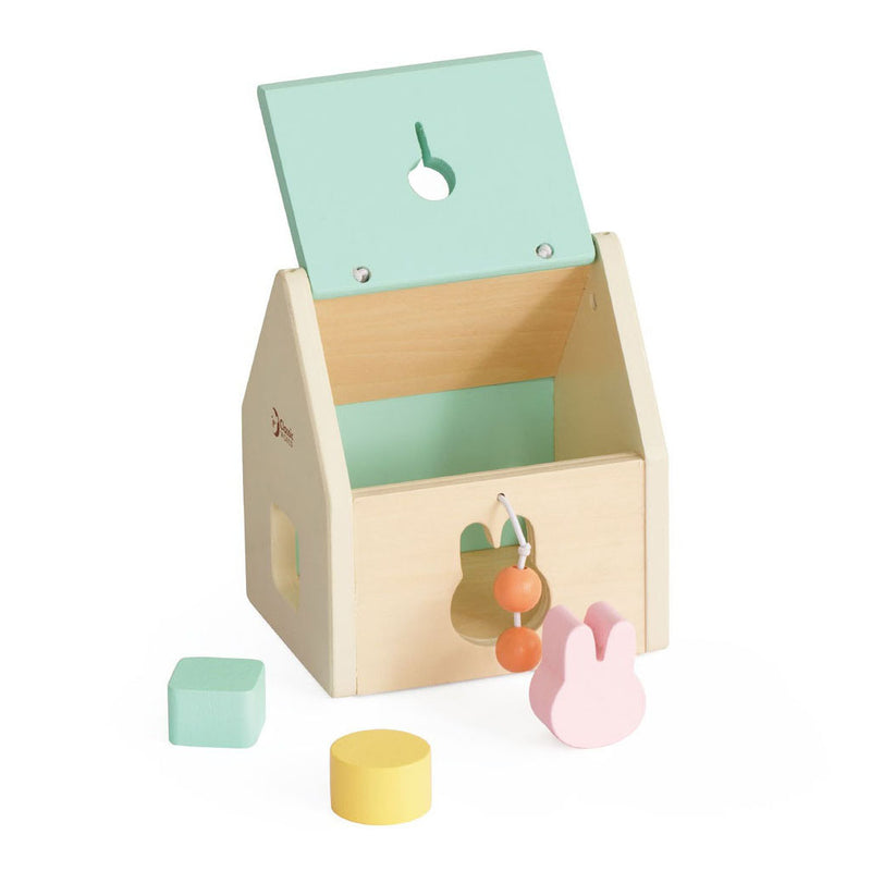 Afbeelding laden in galerijviewer, Lobbes speelgoed bv classic world baby hello speelgoed box 12-18 maanden
