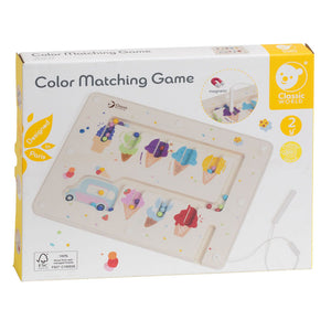 Classic world houten educatief kleuren match spel ijsjes magnetisch.