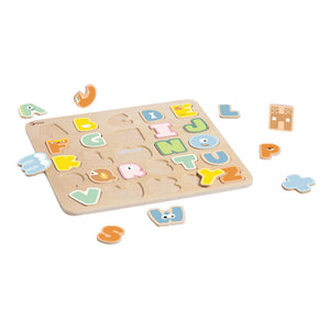Classic world houten alfabet puzzel, 27dlg.