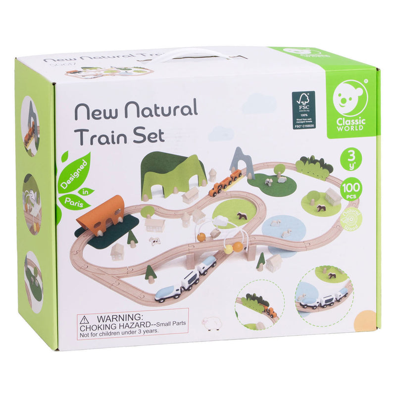 Laden Sie das Bild in Galerie -Viewer, Classic world treinset natuur - 100dlg.
