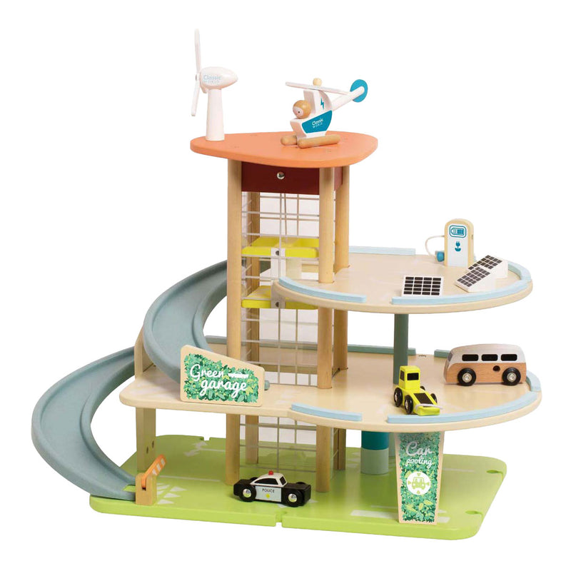 Load image into Gallery viewer, Classic world houten duurzame garage met accessoires, 19dlg.
