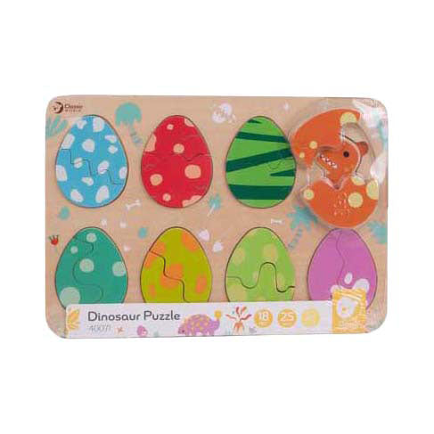 ギャラリービューアに画像をロードする, Classic world houten puzzel dinosaurus educatief speelgoed 25 stukjes.

