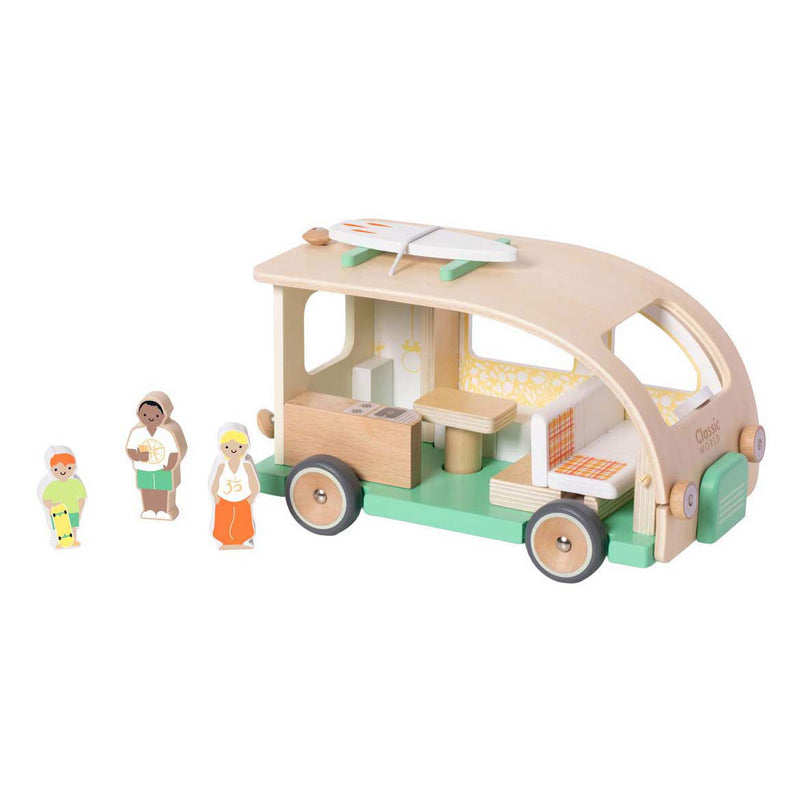 Chargez l'image dans la visionneuse de la galerie, Classic world houten camper met accesoires - 9dlg.
