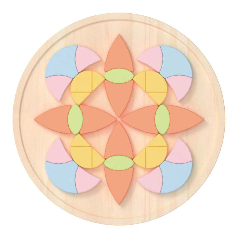 ギャラリービューアに画像をロードする, Classic world klassieke wereld mandala puzzel - houten bloemen mozaïek
