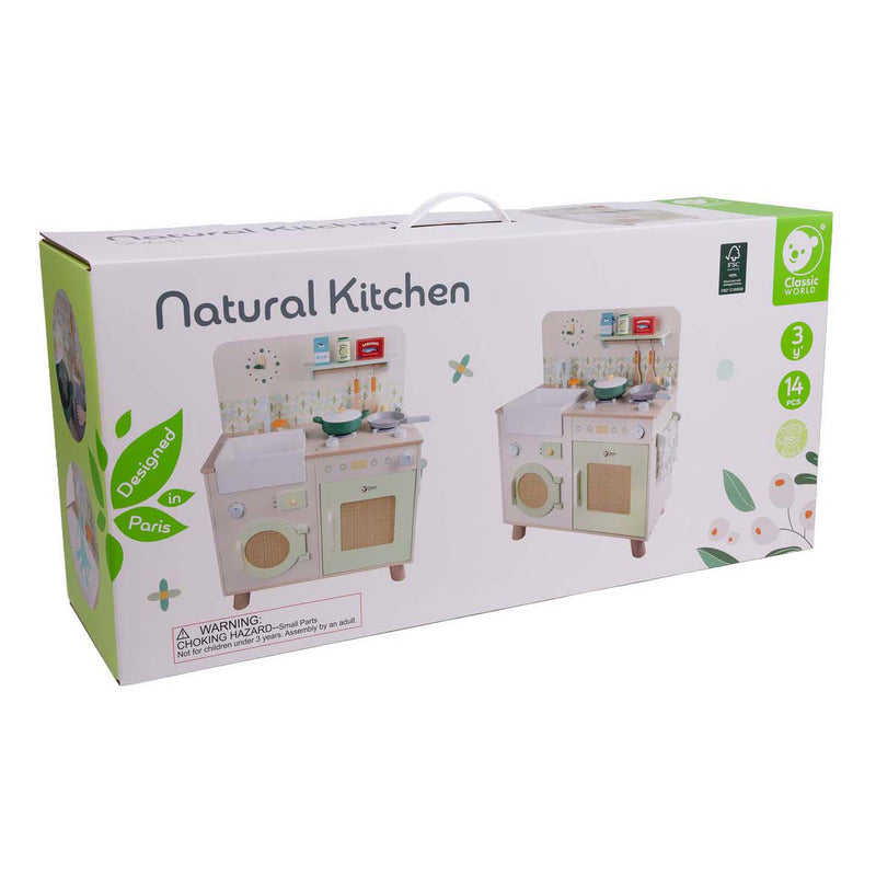 ギャラリービューアに画像をロードする, Classic world houten keuken met accessoires - 14dlg.
