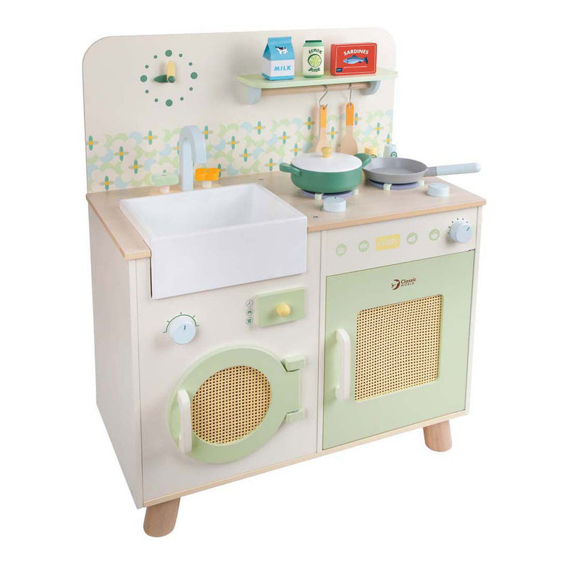 ギャラリービューアに画像をロードする, Classic world houten keuken met accessoires - 14dlg.
