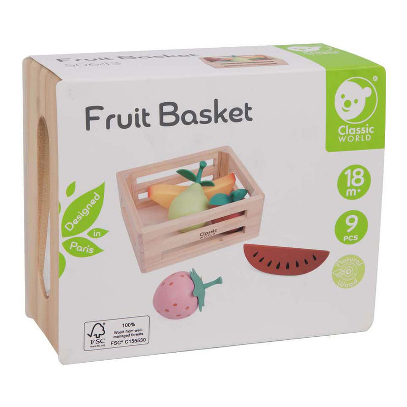 Chargez l'image dans la visionneuse de la galerie, Classic world houten krat met fruit
