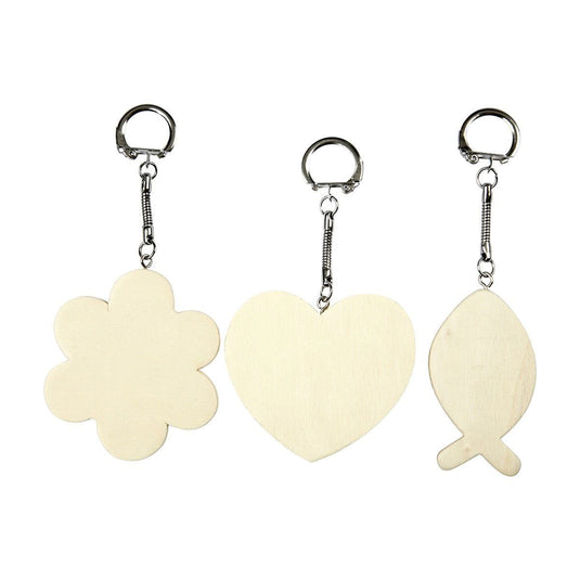 Creativ company http: www.cchobby.nl sleutelhanger-afm-6-7-cm-dikte-3-mm-3-stuk-1-doos