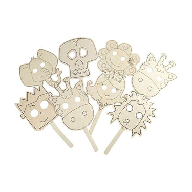 Creativ company http: www.cchobby.nl maskers-l-35-cm-b-22-cm-dikte-2-mm-16-stuk-1-doos