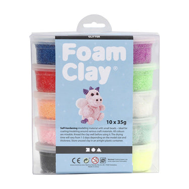 Foam clay http: www.cchobby.nl foam-clayr-glitter-diverse-kleuren-10x35-gr-1-doos