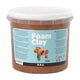 Foam clay - bruin, 560gr.