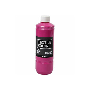 Creativ company textielverf - roze, 500ml