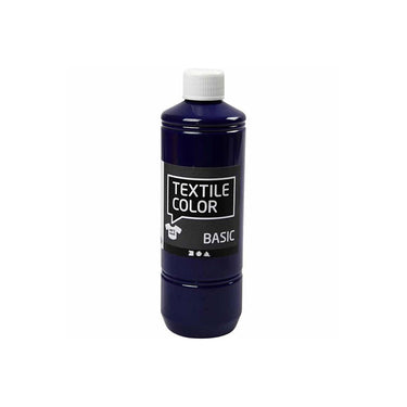 Creativ company textielverf - briljant blauw, 500ml