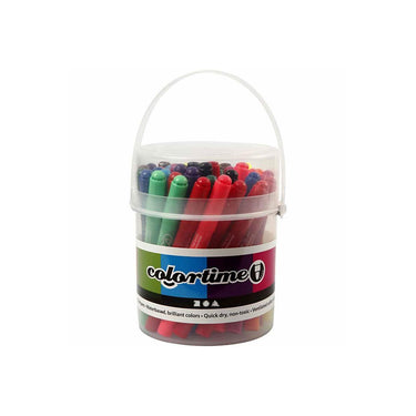 Creativ company http: www.cchobby.nl colortime-stiften-lijndikte-5-mm-diverse-kleuren-42-stuk-1-doos