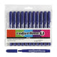 Creativ company donkerblauw jumbo stiften, 12st.