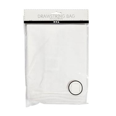Creativ company http: www.cchobby.nl tas-met-treksluiting-afm-37x41-cm-130-gr-wit-1-stuk