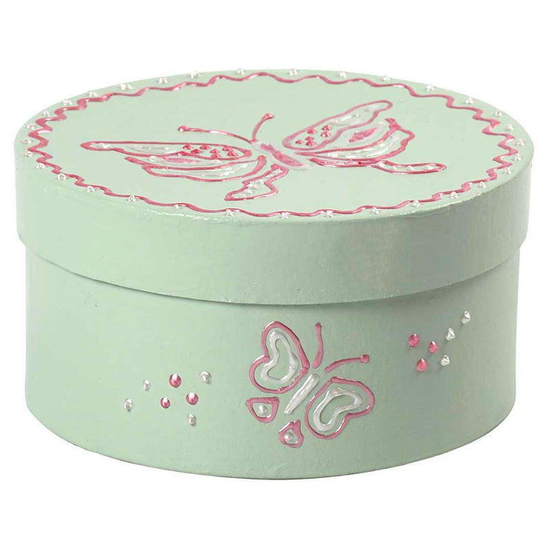 Load image into Gallery viewer, Creativ company ronde doosjes papier-maché, 3st.
