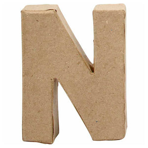 Creativ company letter papier-maché - n, 10cm