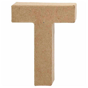 Creativ company letter papier-maché - t, 10cm